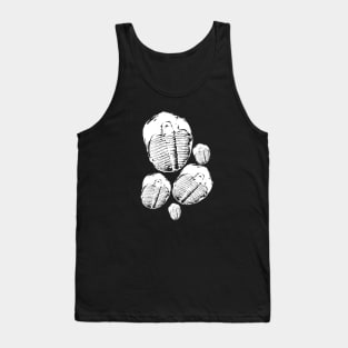 Trilobite tshirt and fun paleontology gift idea Tank Top